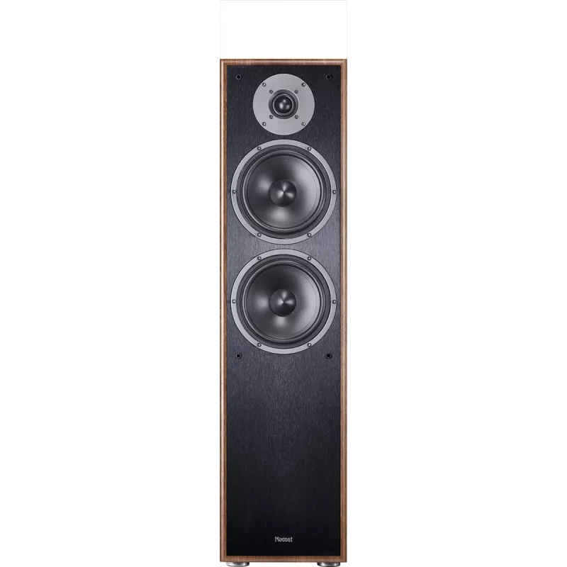 Standlautsprecher Magnat Monitor S80 ATM Walnuss, 2,5-Wege, 100 W RMS, 4 Ω, 26–38000 Hz