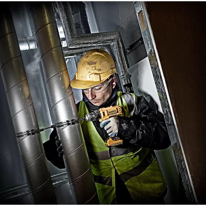 DeWALT DCD Schlüsselloser 10,8V Akku-Bohrschrauber Li-Ion, Eurostecker