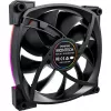 MONTECH RX140 PWM 140mm ARGB Reverse-Blade-Gehäuselüfter - Schwarz