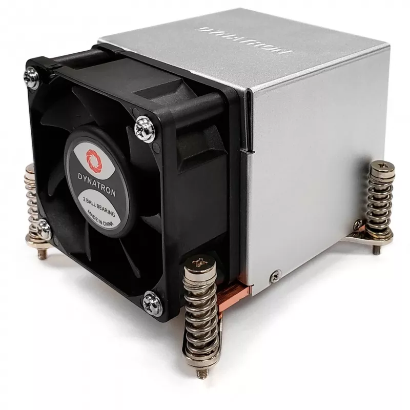 Inter-Tech K-650 Prozessorkühler 6 cm Aluminium – Schwarz (88885510)