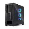 Fractal Design Pop 2 Air Schwarz Solid Midi-Tower-PC-Gehäuse — ATX-Unterstützung, 3x 120 mm Frontlüfter, 2,5/3,5-Zoll-Laufwerksschächte, 215×481×462 mm