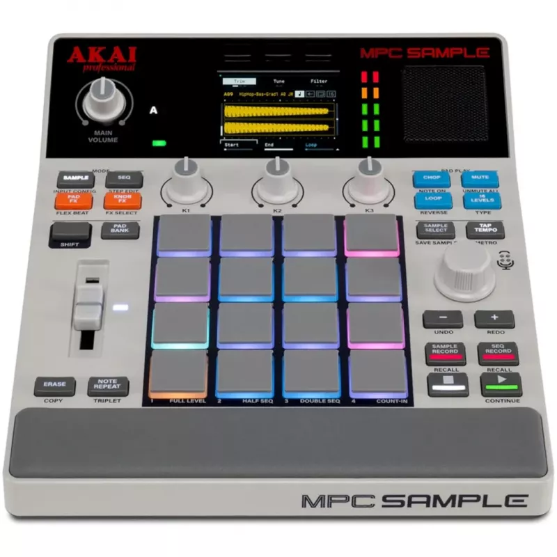 AKAI MPC SAMPLE - tragbarer Sampler/Groovebox