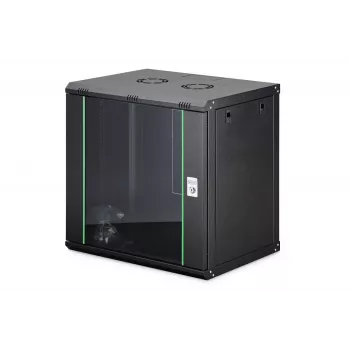 Wandmontage-Schrank DIGITUS Dynamic-N 12U, 600x450 mm (BxT), IP20, Schlüsselschloss, unmontiert