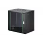 Wandmontage-Schrank DIGITUS Dynamic-N 12U, 600x450 mm (BxT), IP20, Schlüsselschloss, unmontiert