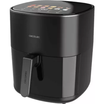 Heißluftfritteuse Cecotec Cecofry&Grill Duoheat 6500, 6,5 L, 2200 W, Touch-LCD, schwarz