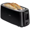Toaster Jata JETT1585 2-Scheiben 1400 W Schwarz Tasten Drehregler 230 V Schlitzbreite 25 cm Schlitztiefe 3 cm