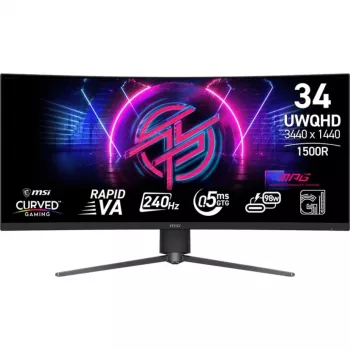 Monitor MSI MPG 346CQRFDE X24 34 Zoll Curved Rapid VA 3440 x 1440