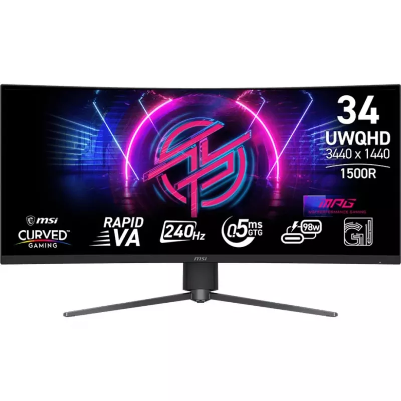 Monitor MSI MPG 346CQRFDE X24 34 Zoll Curved Rapid VA 3440 x 1440