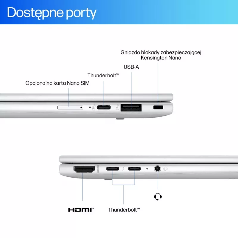 HP EliteBook X Flip G1i 14 Zoll Notebook Next Gen AI PC Copilot+ PC Hybrid (2in1) Touchscreen 512GB SSD Windows 11 Pro