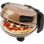 Pizzaofen Napoletana (Kupfer, 1.200 Watt, für Pizzas Ø 31 cm, 2 Steine)
