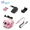 Elektrische Nagelfräse Extralink NAIL DRILL-202 65W Pink – professionelles Maniküre-/Pediküre-Werkzeug