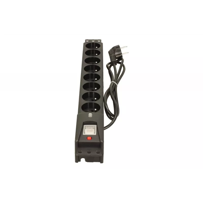 LESTAR LXARM 810 G-A K.:CZ 1,5M 19PDU Schwarz 8 AC-Steckdose(n) 230 V 1,5 m