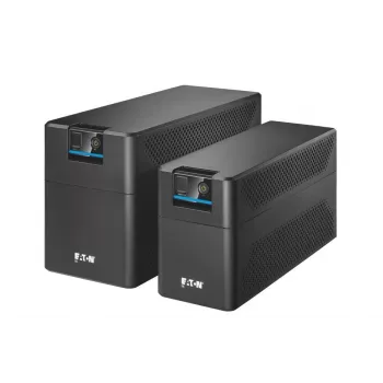 USV Eaton 5E Gen2 700 Line-Interactive 0,7 kVA (360 W), 2 Typ-E-Steckdosen, schwarz, kompakt