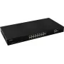 PULSAR SF116 Netzwerk-Switch Managed Fast Ethernet (10/100) Power over Ethernet (PoE) 1U Schwarz