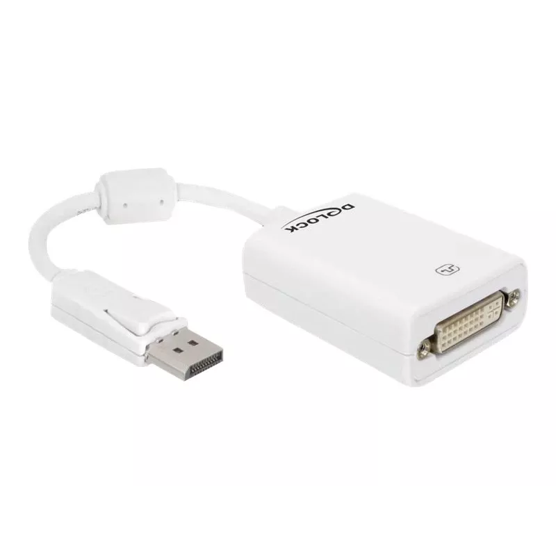 Videokabel-Adapter DeLOCK 61765 DisplayPort zu DVI-I 0,125 m