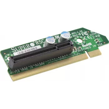 Super Micro Supermicro RSC R1UW-E8R - Riser-Karte - für P/N: CSE-119TQ-R700WB+, CSE-819TQ-R700WB+ (RSC-R1UW-E8R)