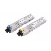 SFP WDM Glasfaser-Transceiver-Paar Extralink 1,25G 1310/1550 nm Singlemode 3 km SC DOM