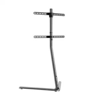 TV-Ständer mit V-Fuß chrom