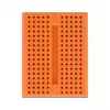 Breadboard DELOCK 18319, Kunststoff-Prototyping-Board, orange, 36×46×10 mm