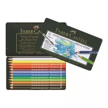 Faber-Castell Albrecht Dürer Multi 12-tlg. Buntstifte aquarellierbar, mehrfarbig