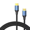 Vention Baumwollgeflochtenes HDMI-A Stecker auf Stecker HD Kabel 8K 5M Blau Aluminiumlegierung Typ