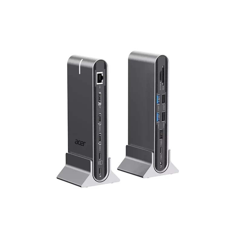 Acer Type-C Universal Docking Station 15in1 (USB-C, 15 Ports), Docking Station + Hub USB