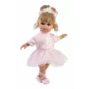 Babypuppe Llorens Elena Ballerina Höhe 35 mm Stoff und Vinyl beige rosa weiß empfohlen ab 3+