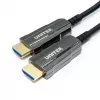 Unitek HDMI Optisches Kabel C11072BK03-7M — 7 m, HDMI 2.0, 4K 60Hz, Stecker-Stecker, Schwarz