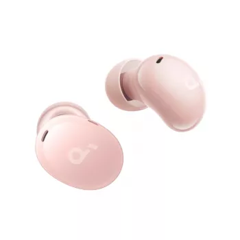 Kabelloses In-Ear-Headset Anker A30i — Bluetooth, intraaural, pink, für Anrufe, Musik und Sport