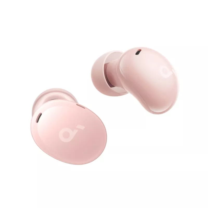 Kabelloses In-Ear-Headset Anker A30i — Bluetooth, intraaural, pink, für Anrufe, Musik und Sport