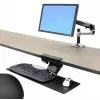 Untertisch-Tastaturarm Ergotron Neo-Flex 97-582-009 Schwarz