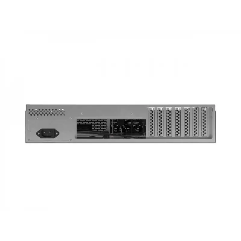 Rackgehäuse Lanberg SC01-5202-12B 2U Schwarz 3 Lüfter HDD+SSD