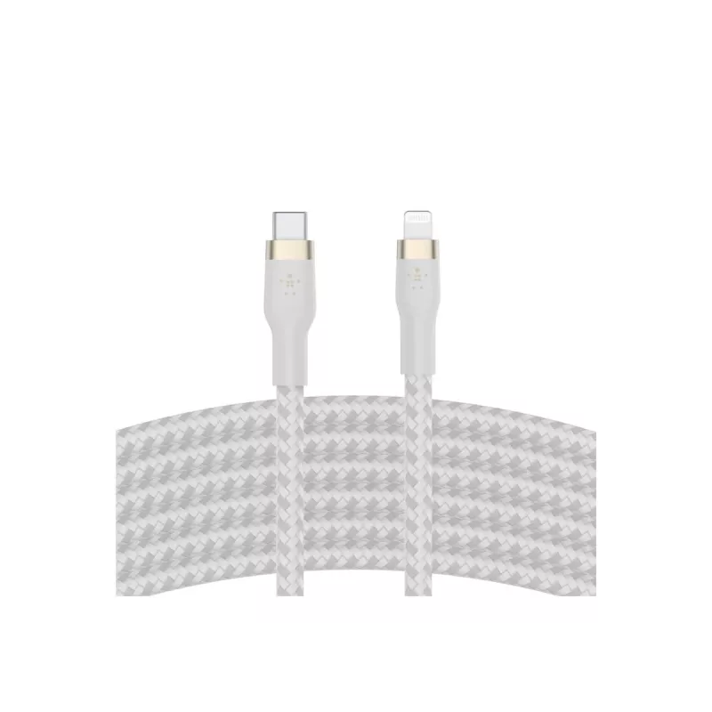 Belkin CAA011BT3MWH Lightning-Kabel 3 m Weiß