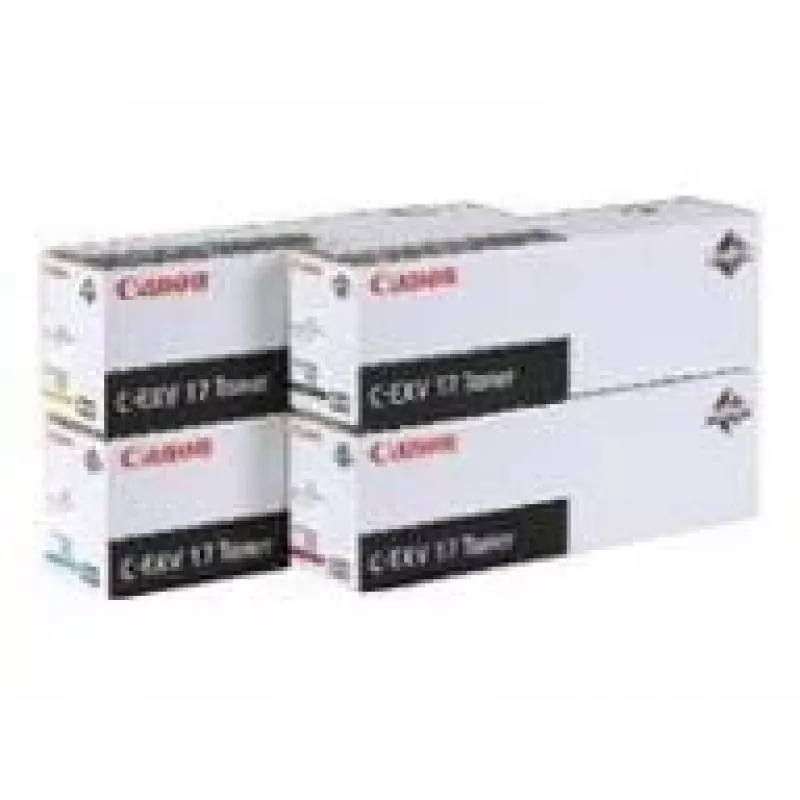 Canon C-EXV17 Toner Cyan Tonerkartusche 1 Stück Original