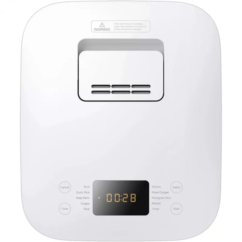 Multifunktions-Reiskocher Xiaomi 3L 710W Weiß — Aluminium-Innentopf, kompakt
