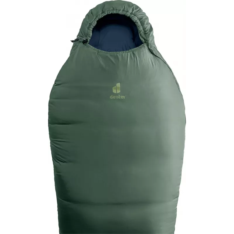 Schlafsack DEUTER Orbit SL 0 °C / 32 °F Erwachsenen-Mumienform, PES-Ripstop-Gewebe, Breite 740 mm, Tiefe 470 mm