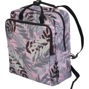 Backpack Faber-Castell Daily Sparkle — grau, Kunststoffakzente