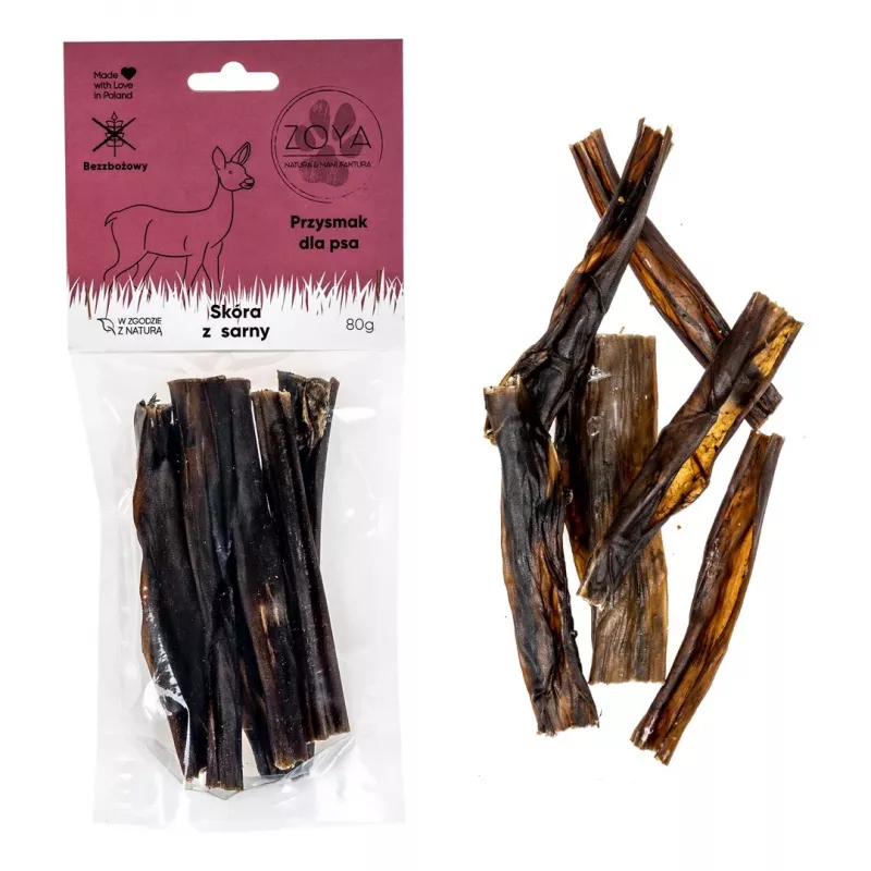 ZOYA Rehdecke - Hundeleckerli - 80g