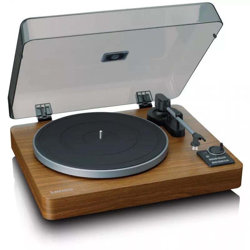 Plattenspieler Lenco LBTA-165 Holz mit Bluetooth-Konnektivität
