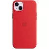Apple iPhone 14 Plus Silikonhülle mit MagSafe – (PRODUCT)RED