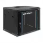 Netzwerkschrank QOLTEC 9U Modell 54466 – offener Rahmen 9U Server-/Rackmontageschrank