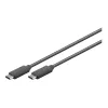 Goobay USB-C™ 3.1 Generation 1 Kabel, schwarz, 3 m - USB-C™-Stecker > USB-C™-Stecker (66509)