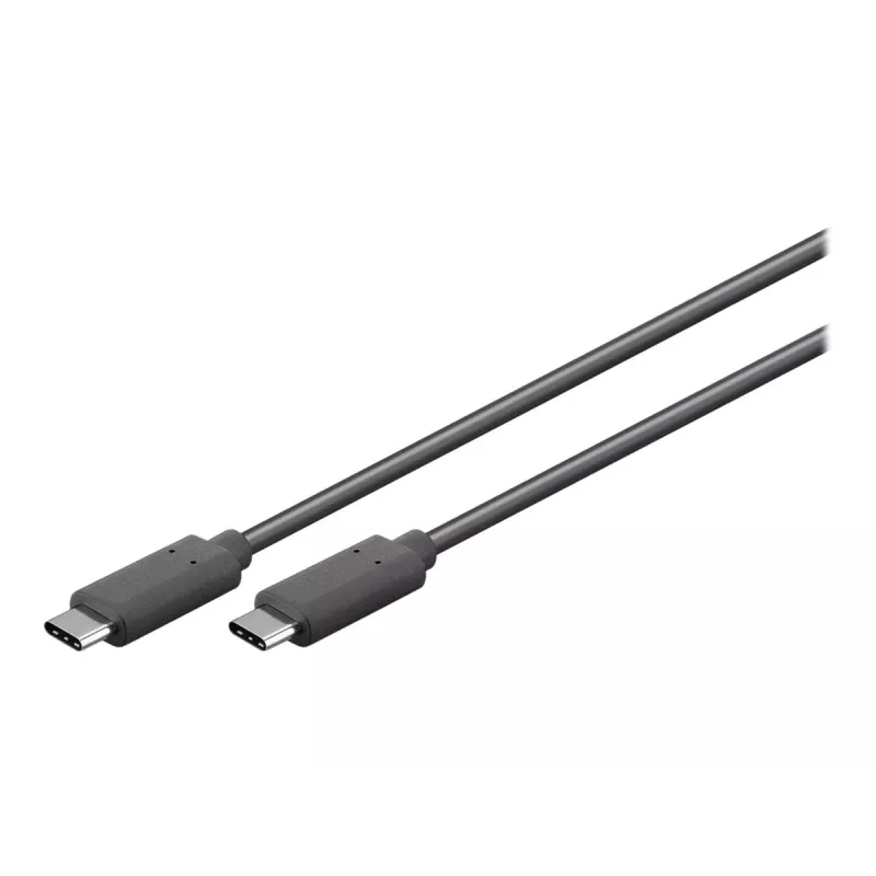 Goobay USB-C™ 3.1 Generation 1 Kabel, schwarz, 3 m - USB-C™-Stecker > USB-C™-Stecker (66509)