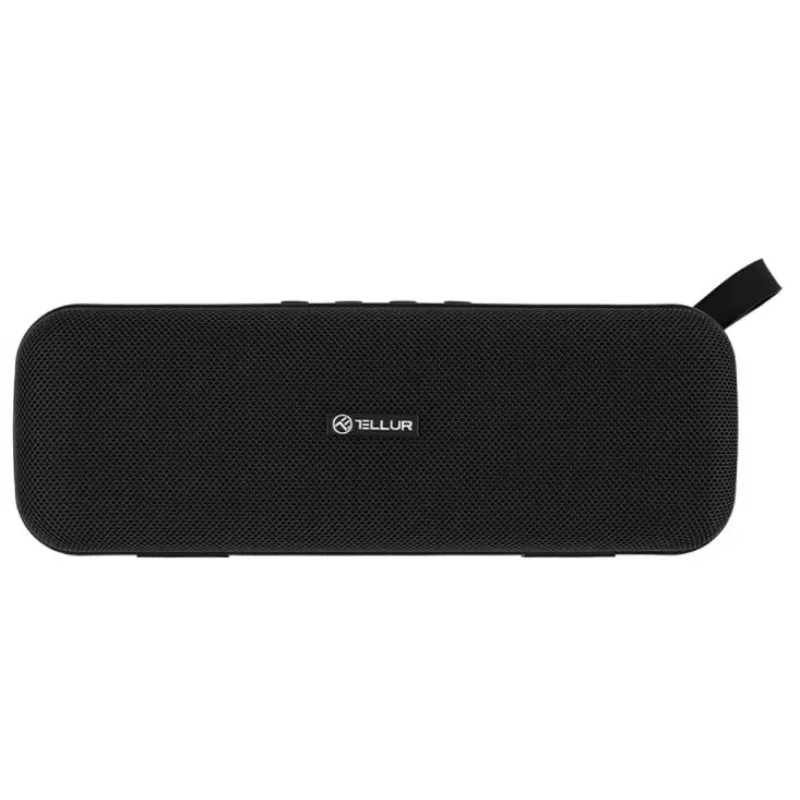 Tragbarer Lautsprecher Tellur Bluetooth-Lautsprecher Loop 10W Schwarz