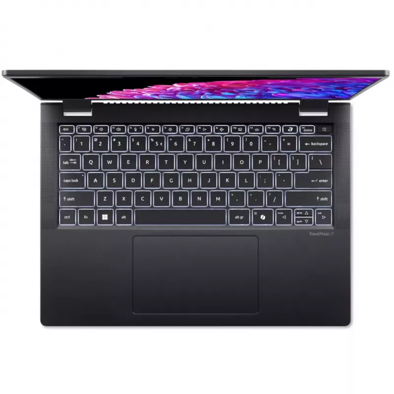 Acer TravelMate P6 14 TMP614-73-TCO - 180°-Scharnierdesign - Intel Core Ultra 5 125H / 1,2 GHz - Evo - Win 11 Pro - Intel Arc Graphics - 32 GB RAM - 1,024 TB SSD NVMe - 35,6 cm (14) (NX.B5LEG.002)