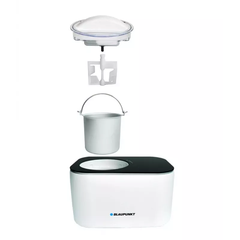 Eismaschine BLAUPUNKT ICM401 — automatisch, 1,5 L, Edelstahlgehäuse, 100 W, 220–240 V