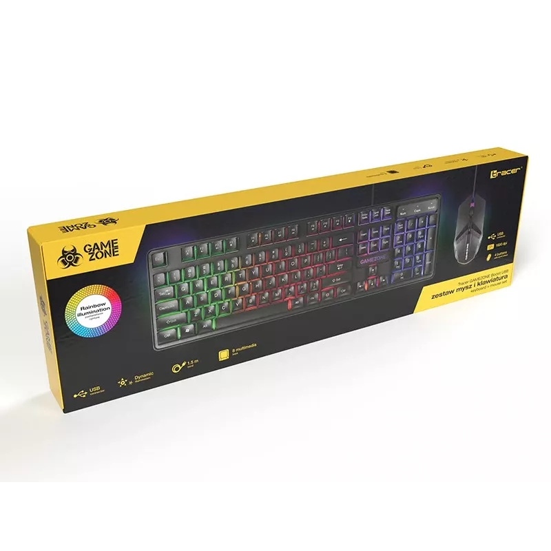 Tastatur und Maus Gamezone Boost USB