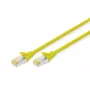 Patchcord Digitus CAT 6A S/FTP DK-1644-A-0025/Y 0,25 m Gelb