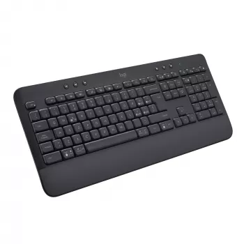 Logitech Signature - Tastatur - Kabellos - Bluetooth 5.1 - QWERTY - Italienisch - Graphit (920-010915)