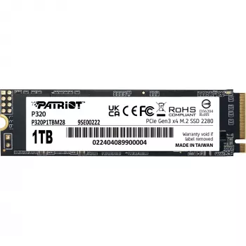 SSD-Laufwerk Patriot P320 1 TB M.2 2280 PCIe 3.0 x4 NVMe